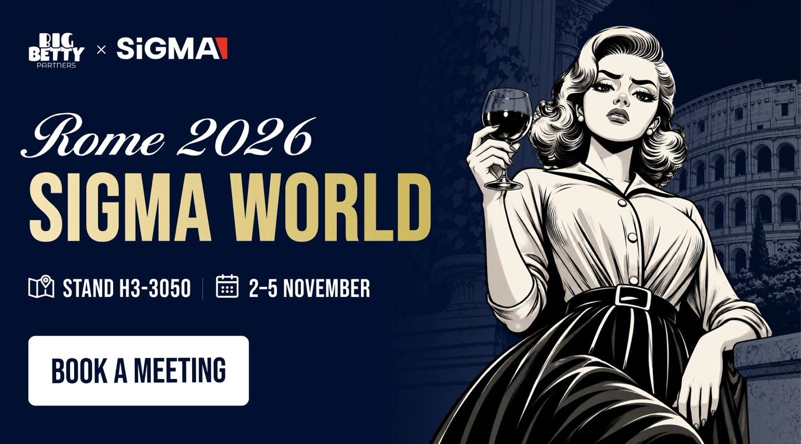 Big Betty Partners at SiGMA World Rome 2026